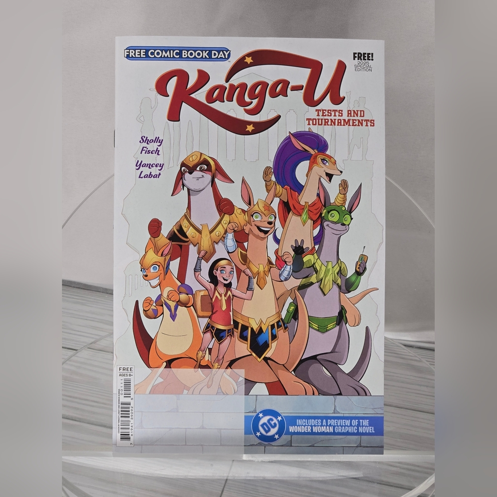 Kanga-U: Tests & Tournaments (FCBD 2025) DC Comics, Graphic Novel Preview